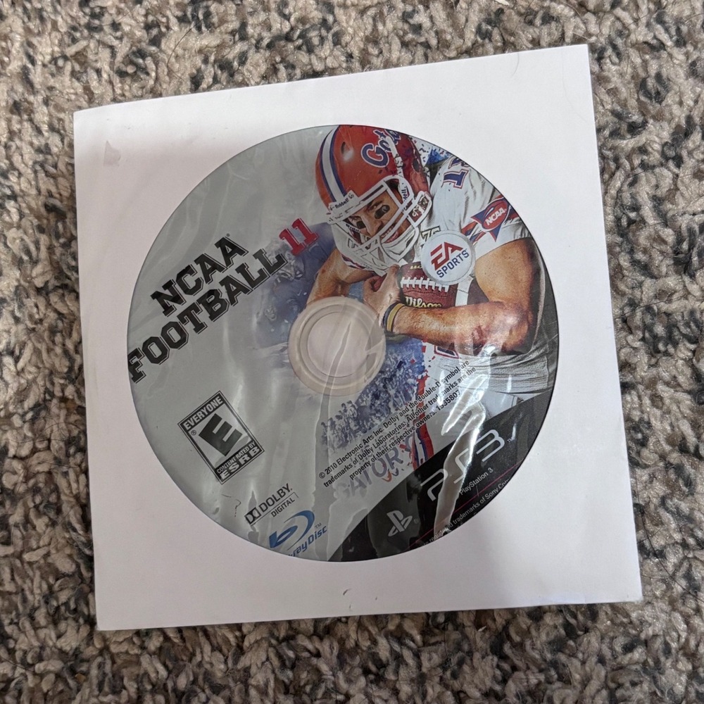 NCAA Football 11 Sony PlayStation 3 PS3 Game Disc Only EA Sports
